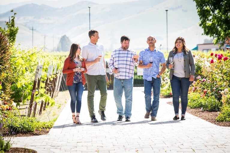 Greenfield winery tasting room